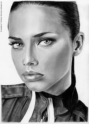 Incredible Female Portrait Drawings