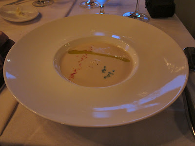 Cauliflower soup at Murray Circle