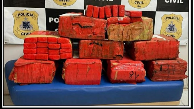 Mais de 100kg de maconha são encontrados dentro de veículo em Itapuã