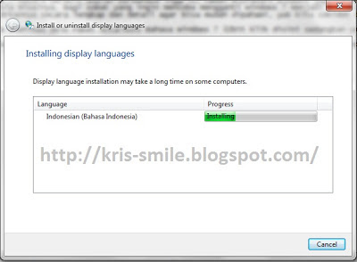 Cara Cepat ganti windows 7 dengan bahasa indonesia tanpa ribet
