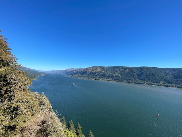 Oak View Overlook on the Cape Horn trail October 5, 2023