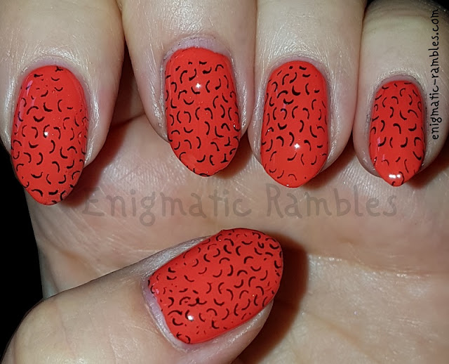 Almost-Orange-Leopard-Print-Nails