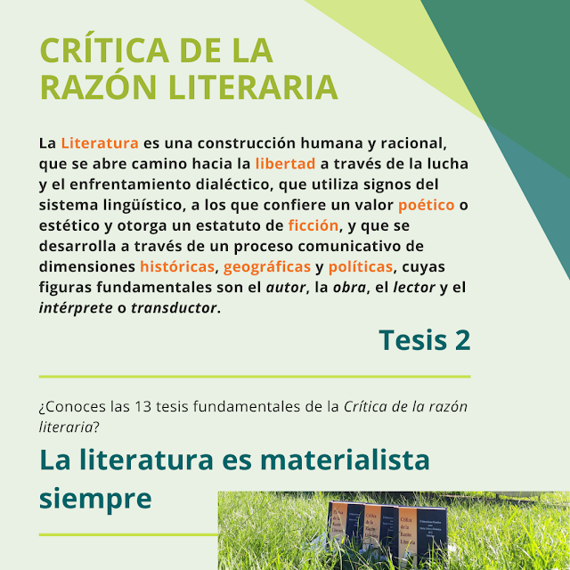 Jesús G. Maestro, Crítica de la razón literaria