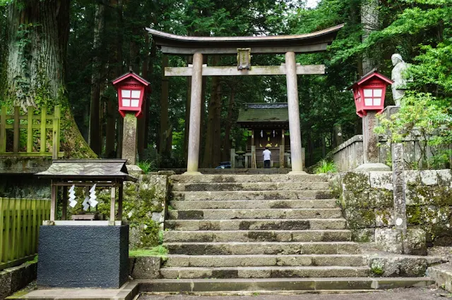 北口本宮冨士浅間神社（山梨）の吉田口登山門