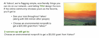 green icon contest from Yahoo