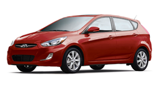 2013 Hyundai Accent Boston Red