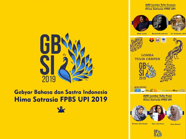 Hima Sastrasia FPBS UPI 2019 Gelar Gebyar Bahasa dan Sastra Indonesia (GBSI) 2019