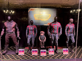 Guardians of the Galaxy Vol 3 movie costume exhibit