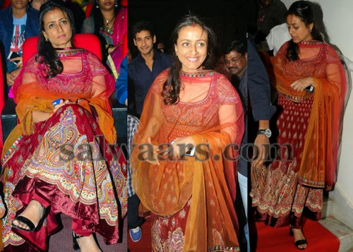 Namrata Shirodkar Heavy Work Salwar