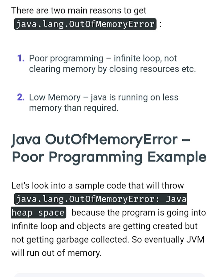 java out of memory error,Why out of memory error occurs in Java?,How would you investigate out of memory error?,How do I free up Java memory?,Java Out of memory error Minecraft,How to analyze out of memory error in Java,How to resolve out of memory error in Java,Java out of memory error Java heap space, Out of memory error in Java 8,Java lang OutOfMemoryError: Metaspace