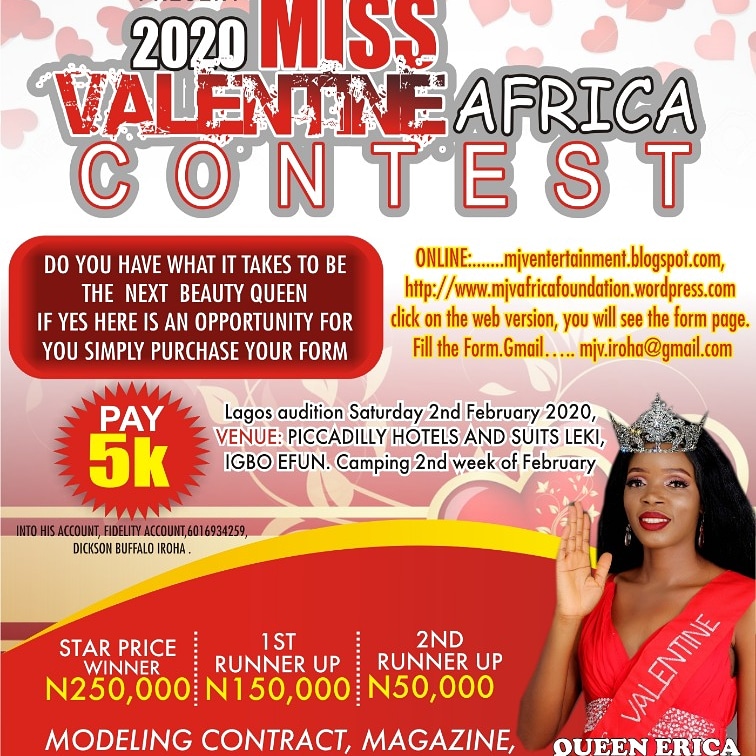 MJV MISS VALENTINE AFRICA: Welcome to mjventertainment ...