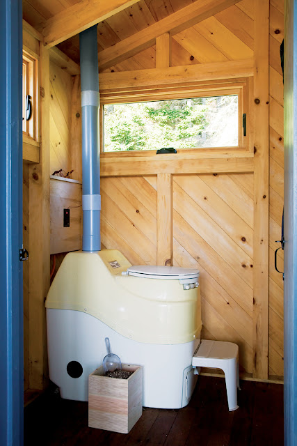 Solar-Strom, Ofenheizung, Regenwassernutzung und Kompost-Toilette - Camping deluxe