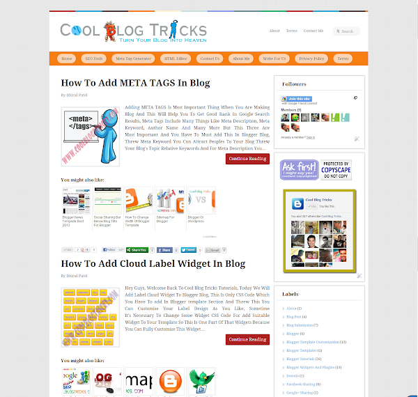 10 Template Terbaik Blogger 2013, Free Download