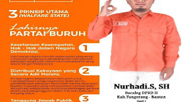 Nurhadi, Bacaleg Milenial Partai Buruh Kabupaten Tangerang Siap Perjuangkan Buruh & Ekonomi Kreatif Anak Muda