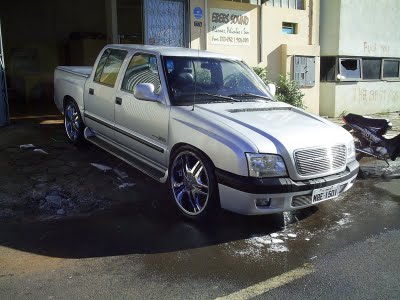  Chevrolet S10 tuning socada de som S10 dub style S10 customizada 