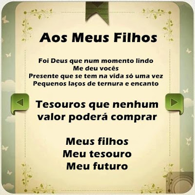 Frases para filhos Um amor que não se mede Mensagens com Amor