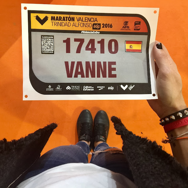 Maratón de Valencia, Dorsal, Mi Diario Runner