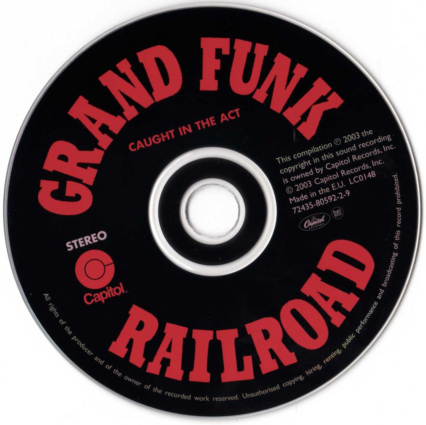 izvodjac grand funk railroad album caught in the act 2002 godina .