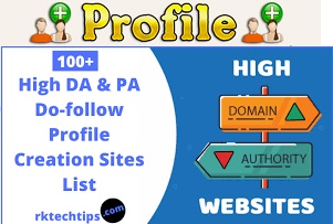 Top 7 Profile back link sites 