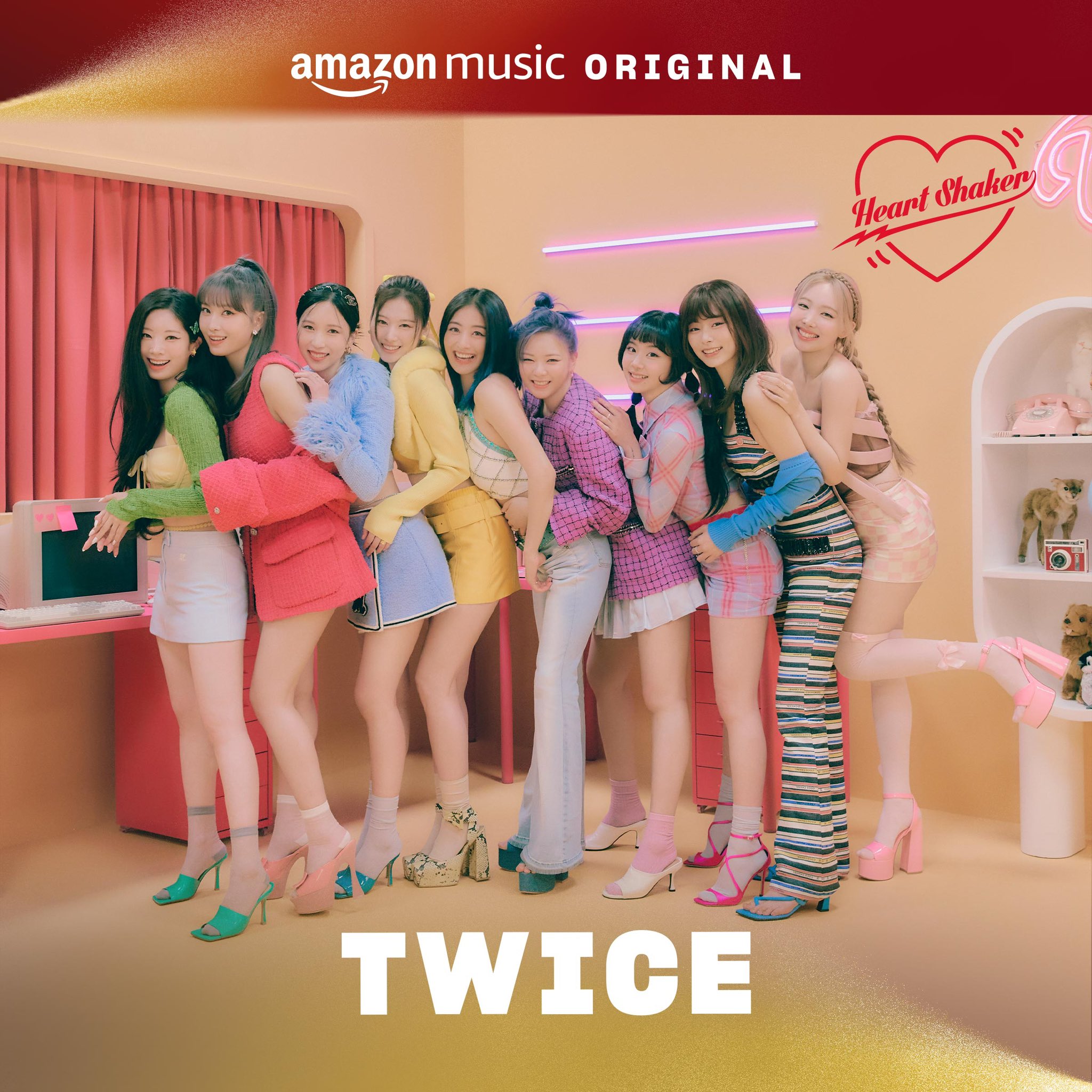 TWICE - Heart Shaker (GALACTIKA * Holiday Remix) [Amazon Music Original]