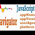 JAVASCRIPT NAVIGATOR