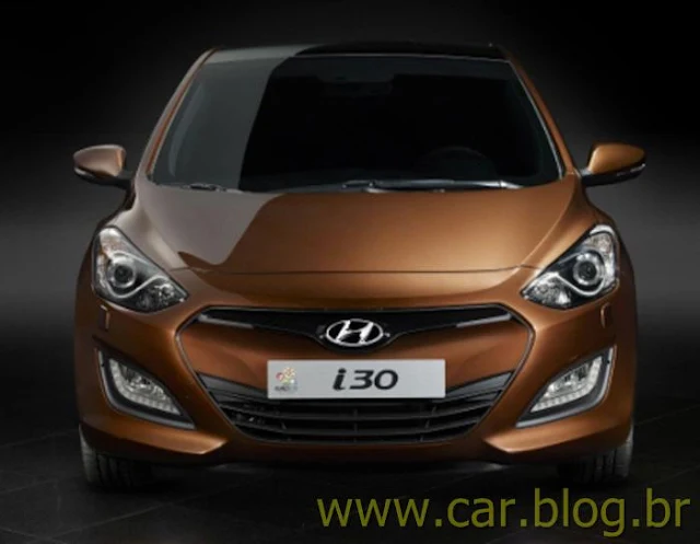 Novo Hyundai i30 2012 - frente