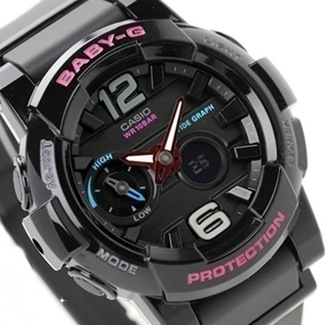 นาฬิกา baby g, นาฬิกา baby g ผู้หญิง, นาฬิกา casio baby g, นาฬิกา เบบี้ จี, BGA-180-1B, 