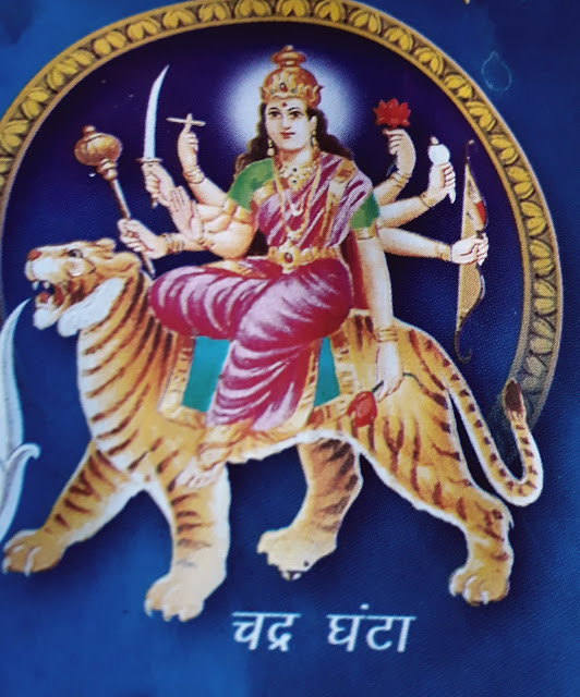 Goddess chandraghanta third from of navdurga 