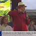 Lula choca em discurso na Paraíba: ‘Deus deixou o sertão sem água para que eu fosse Presidente!''