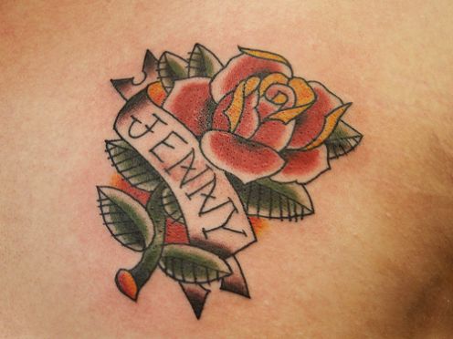 pink rose tattoo. pink rose tattoo. tattoo designs