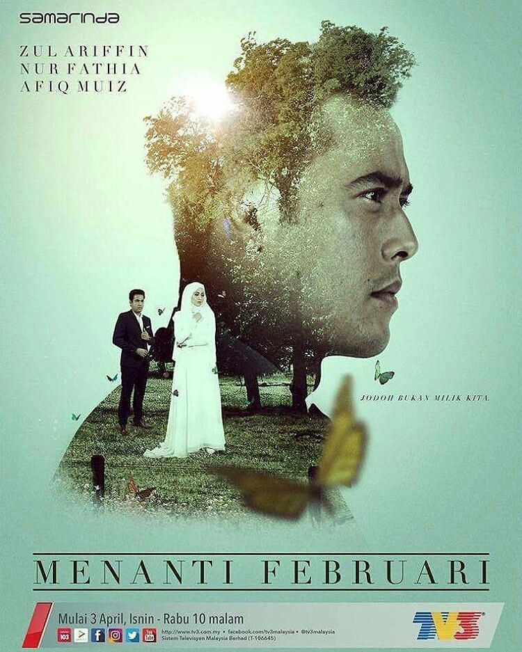 Edtv: (4 Gambar) Poster drama Menanti Februari TV3