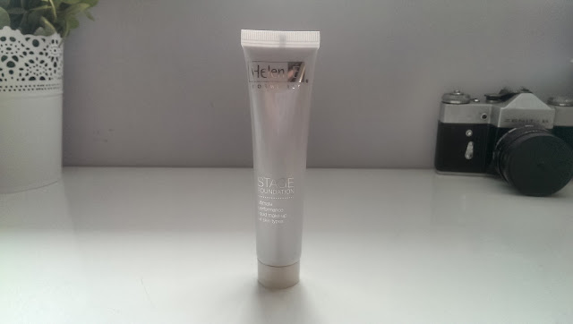 A tube of Helen E Cosmetics stage foundation in the shade Monroe