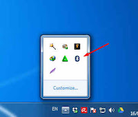 Cara Menampilkan Icon Bluetooth Yang Hilang di Taskbar Windows 7