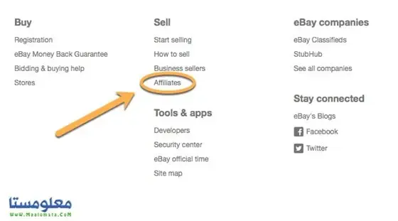 الربح من ايباي ، الربح من ebay ،  كيفية الربح من موقع ebay ، كسب المال من موقع ايباي  ، ebay affiliate ، ايباي افلييت