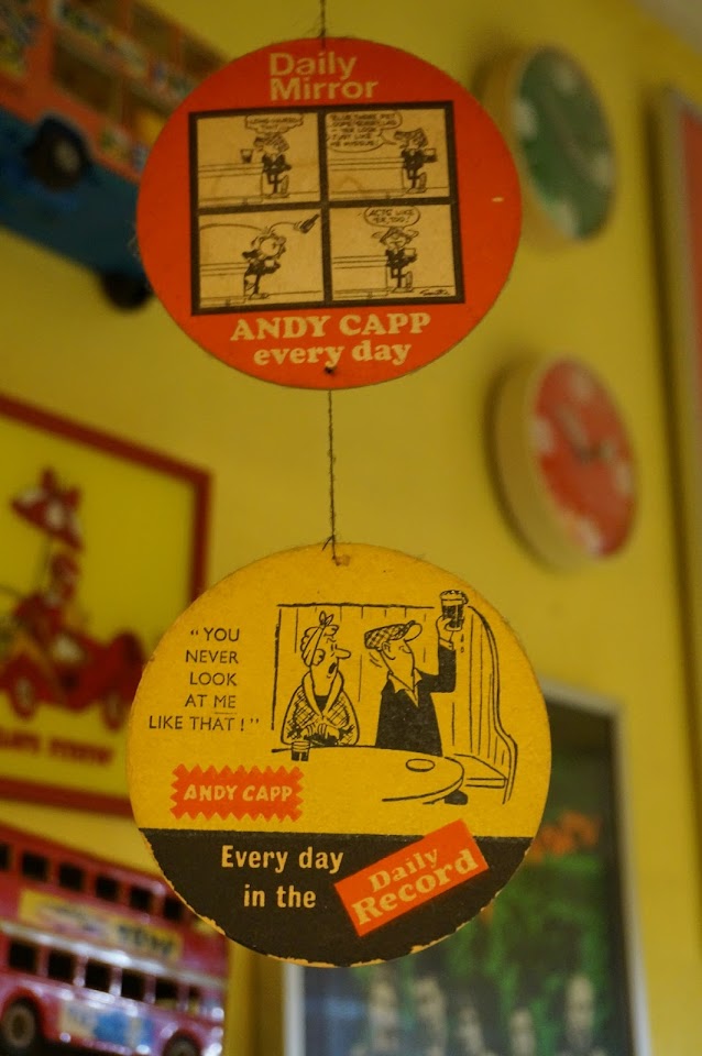 vintage andy capp coaster 