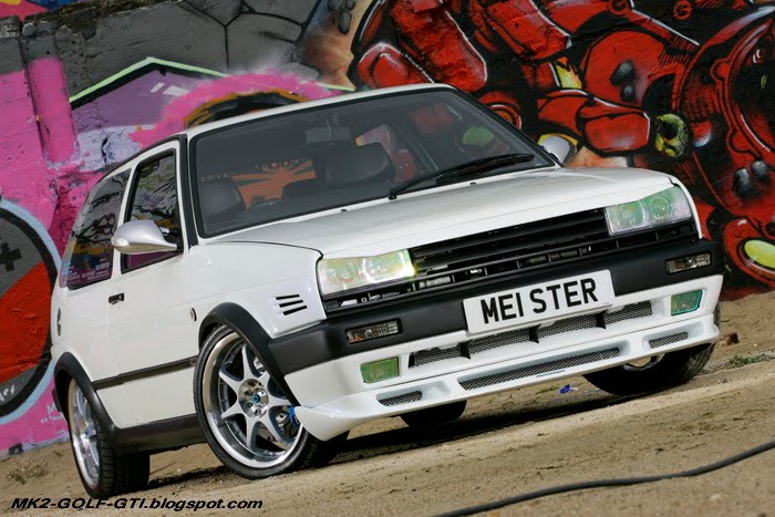 One of the best looking GOLF 2 G60 cars ever really awessome work done in