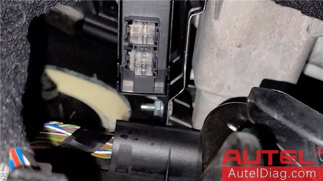 How to use Autel Chrysler 12+8 Adapter 14