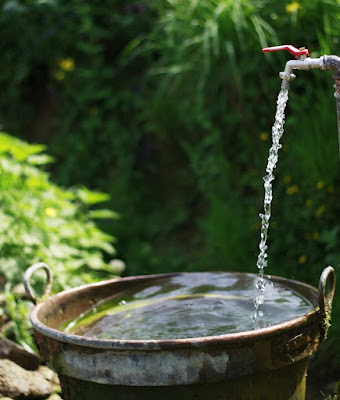 Saving water consumption at home