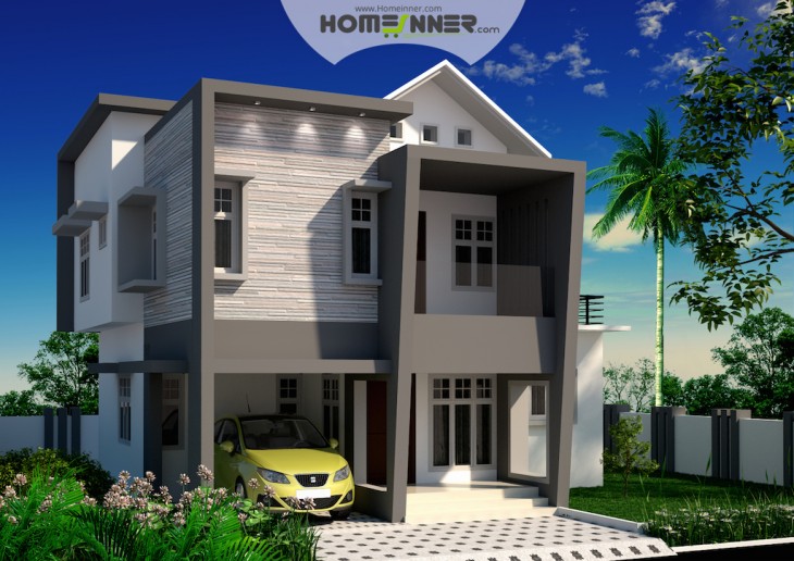  Small  Budget  3 Bhk Attractive Indian Home  Design  in 4 cent 