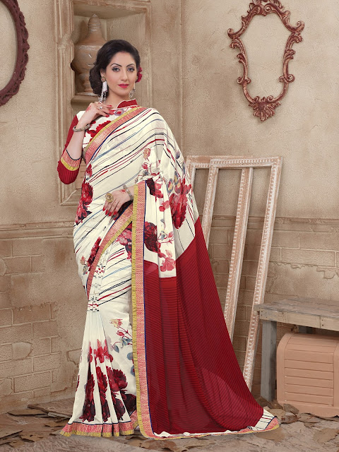 https://www.giadesigner.in/product/princess-off-white-maroon-georgette-saree-with-off-white-maroon-georgette-blouse/