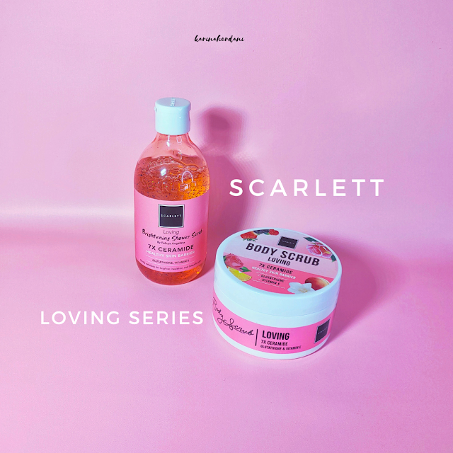 scarlett loving series body scrub & shower scrub