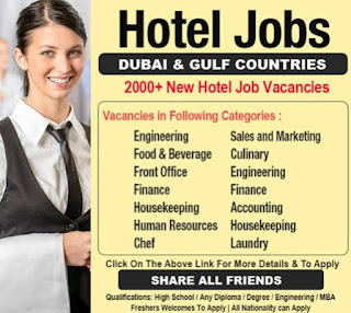 Hotel jobs in Dubai with salary In (10 Vacancies) For Revier Hotel Dubai - Dubai UAE Job