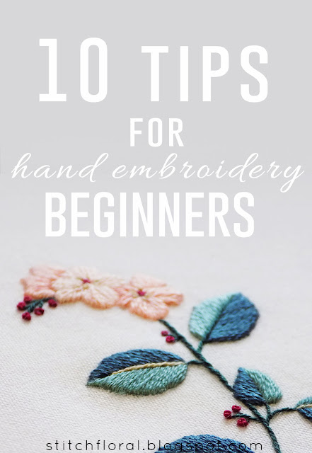 10 tips for hand embroidery beginners
