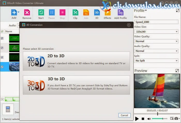 Xilisoft Video Converter Ultimate 7.8 Full - Chuyển dổi video mạnh mẽ