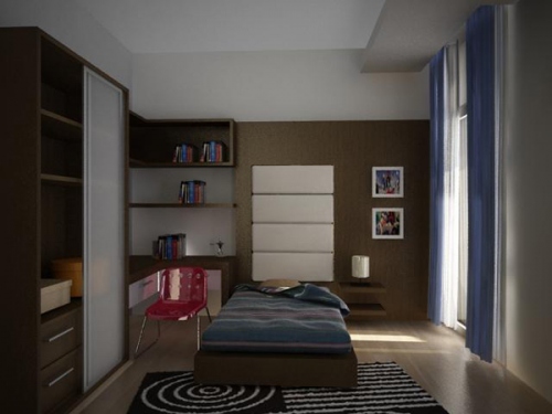 Desain Kamar tidur cowok