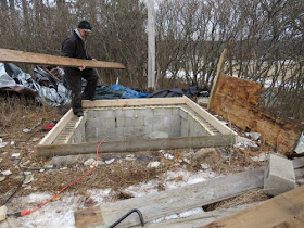 framing for a well pit cover