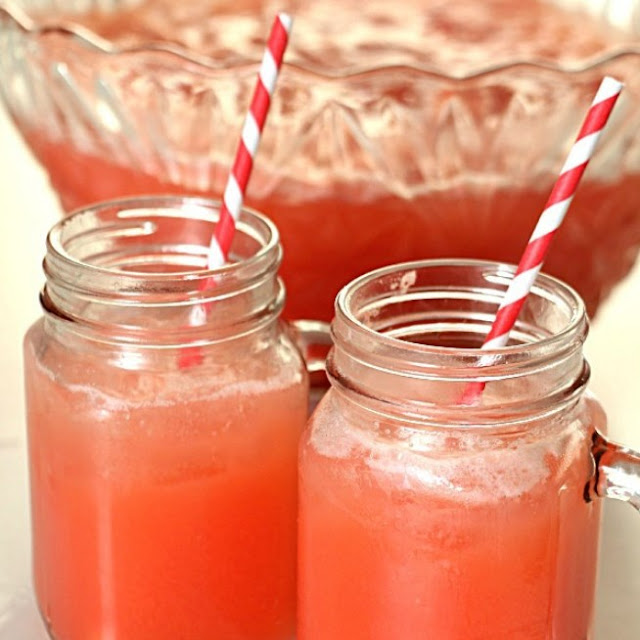 The Easiest Fruit Party Punch #drink #summer