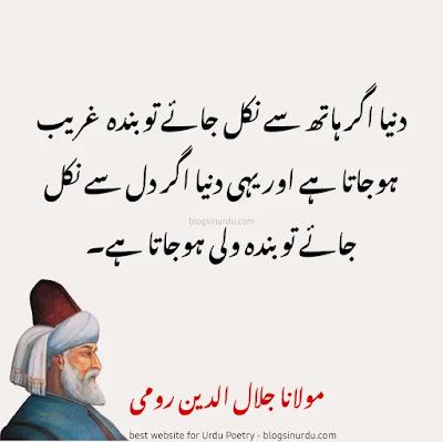 Molana Rumi Quotes in Urdu