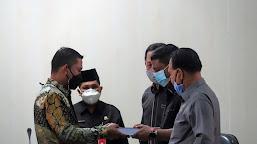 DPRD Paluta Gelar Rapat Paripurna Pengantar LKPJ Bupati Tahun 2020