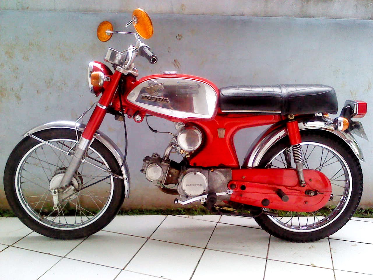 Kumpulan Gambar Sepeda Motor Honda S90Z Era 70an KENAROK MOTORCYCLE